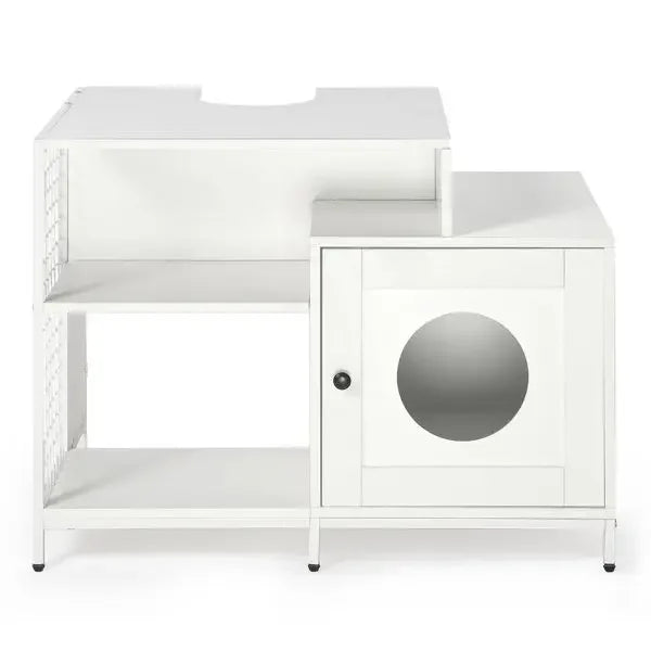 Cat Litter Box Enclosure Hidden Pet Washroom