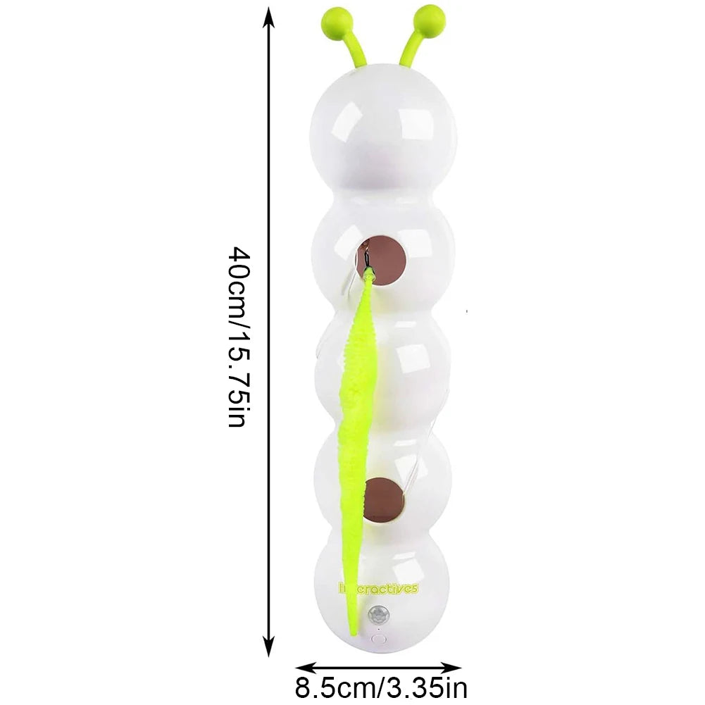 APWIKOGER Caterpillar Motion Activated Rechargeable Cat Toy