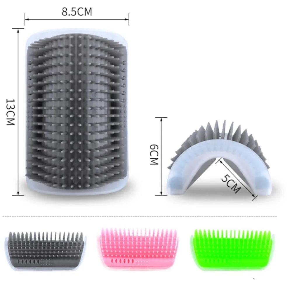 Pet Comb Removable Cat Scratching Rubbing Brush