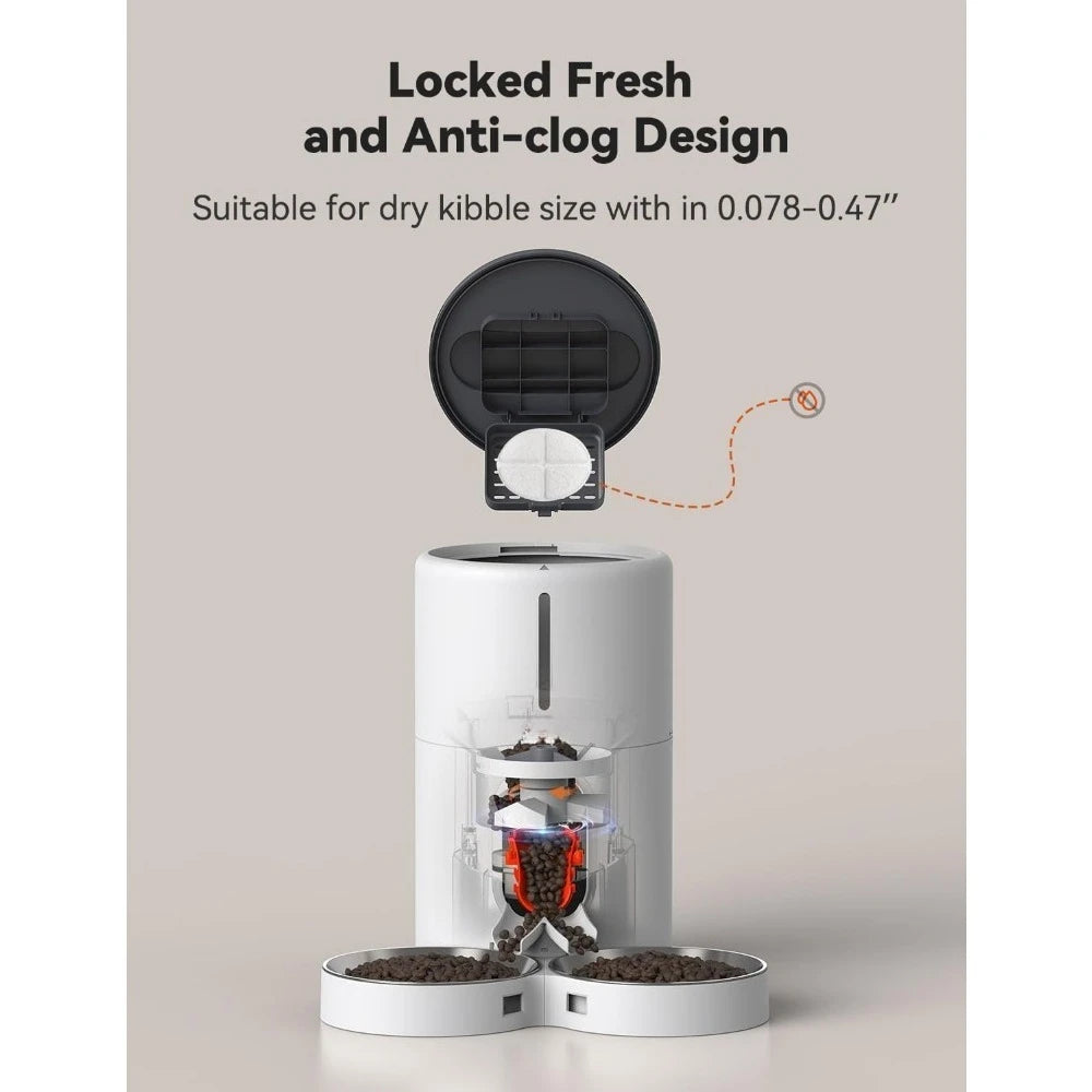 Dual Power Supply Auto Pet Feeder by NoEnName