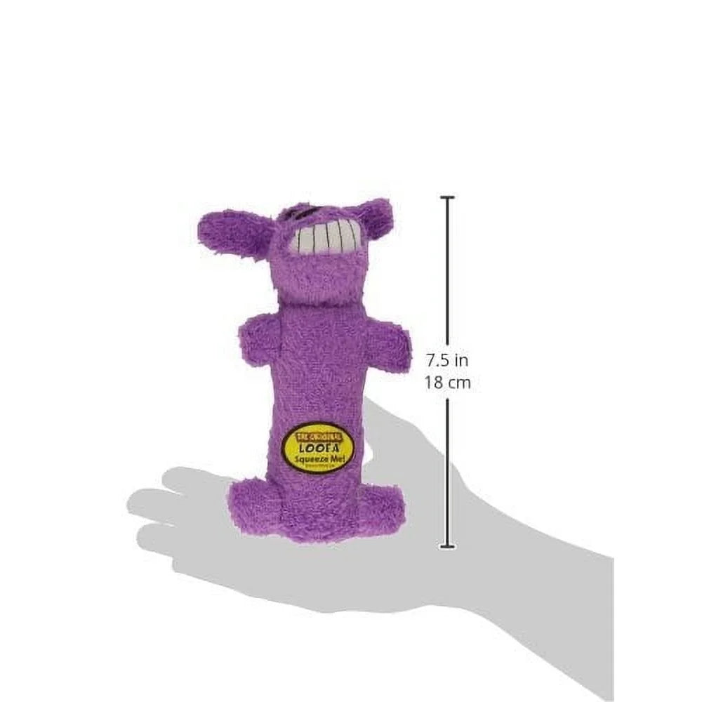 XMSJ Loofa Plush Dog Toy Squeaky for Fetching Fun