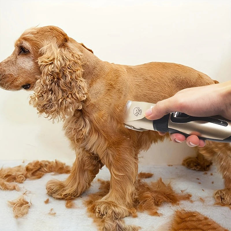 Shuyu Pet Hair Trimmer Kit Electric Precision Clippers