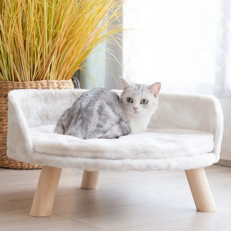 Luxury Soft Cat Bed by NoEnName