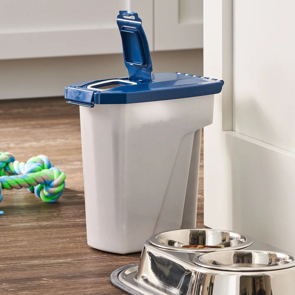 XMSJ Extra-Large Plastic Pet Food Storage Container