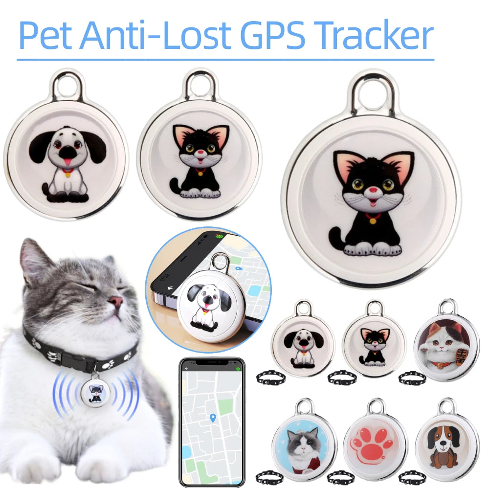 HOSPORT Smart GPS Pet Tracker Collar Real Time Locator