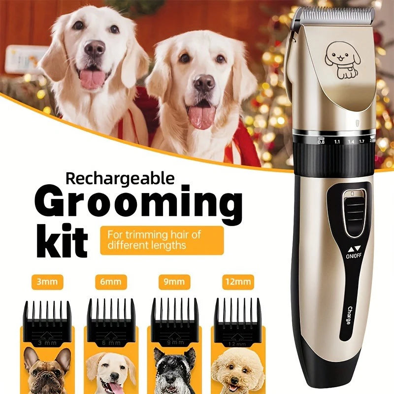 Shuyu Pet Hair Trimmer Kit Electric Precision Clippers