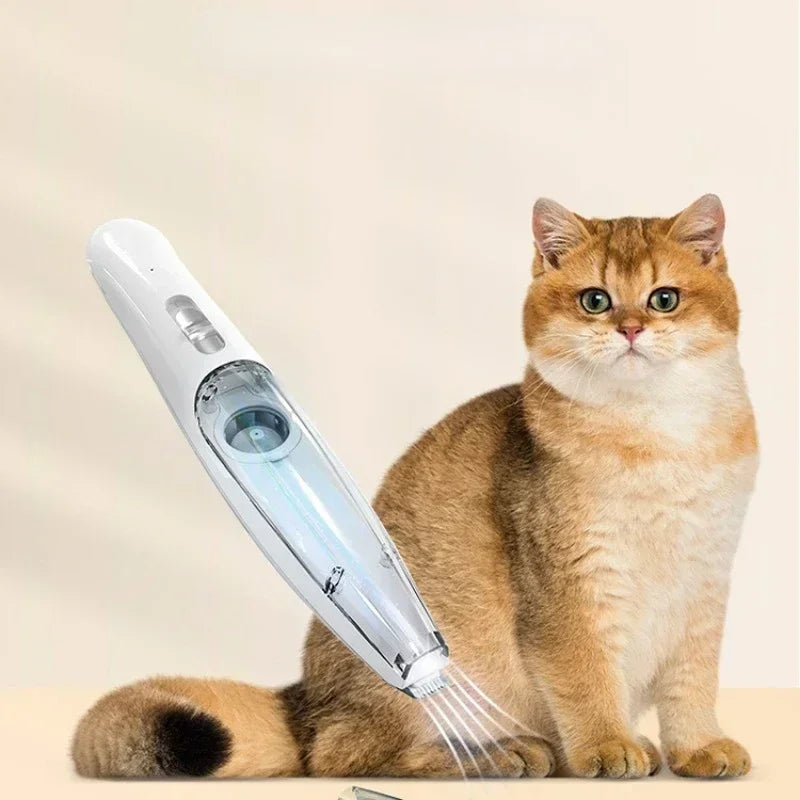 Pet Electric Hair Suction And Shaving Machine Trimmer