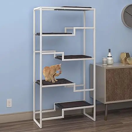 The Refined Feline Metropolitan Cat Condo Multi-Level Tower