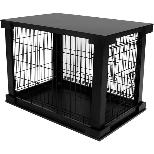MKDKH Decorative Large Pet Kennel with Removable Tray