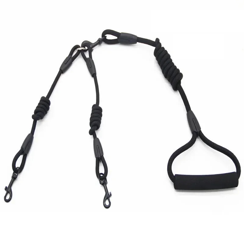 Double Dog Leash Coupler for Small Pets