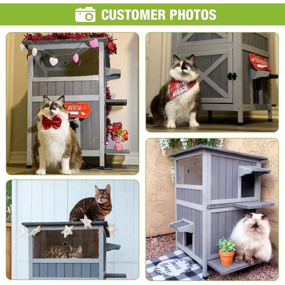 Insulated Outdoor Cat House by NoEnName_Null