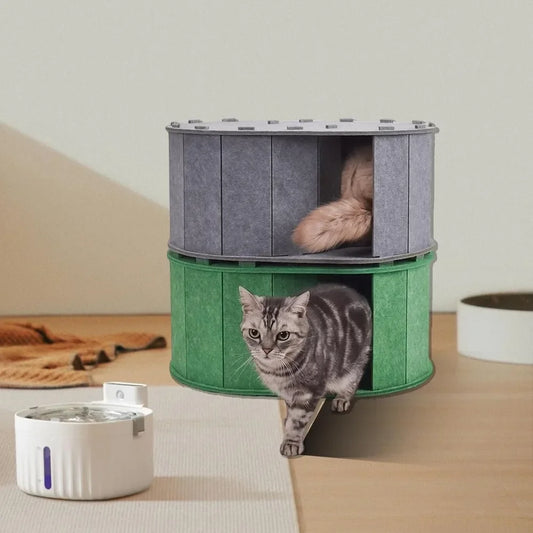 Cat Tunnel Bed with S-Shaped Maze by NoEnName