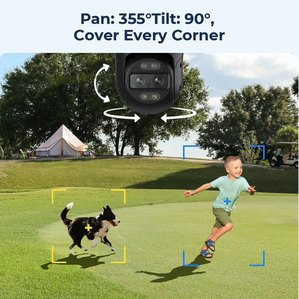 Reolink TrackMix 4K Dual Lens PTZ Camera With Auto Tracking