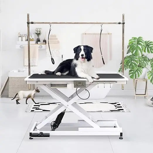 MKDK Professional Pet Grooming Table Adjustable Height Alloy Steel