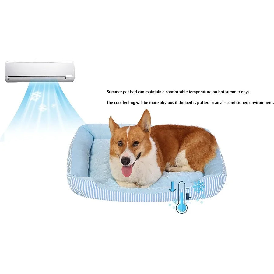 Guangdong CN Dog Cooling Bed Ice Silk Breathable Non Slip