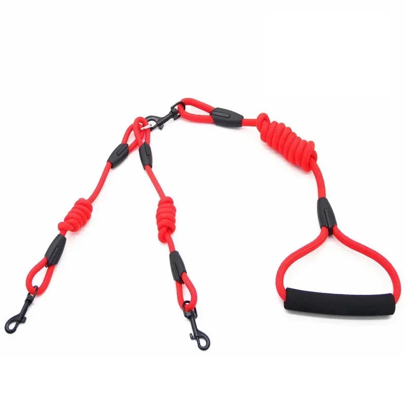 Double Dog Leash Coupler for Small Pets