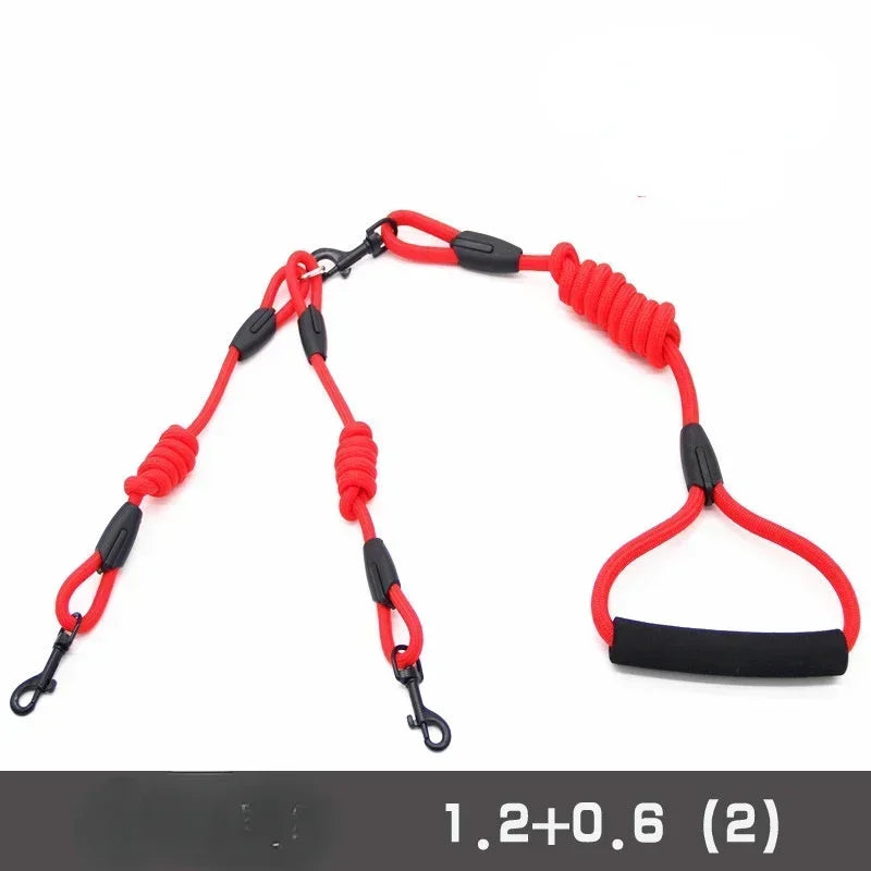 Double Dog Leash Coupler for Small Pets