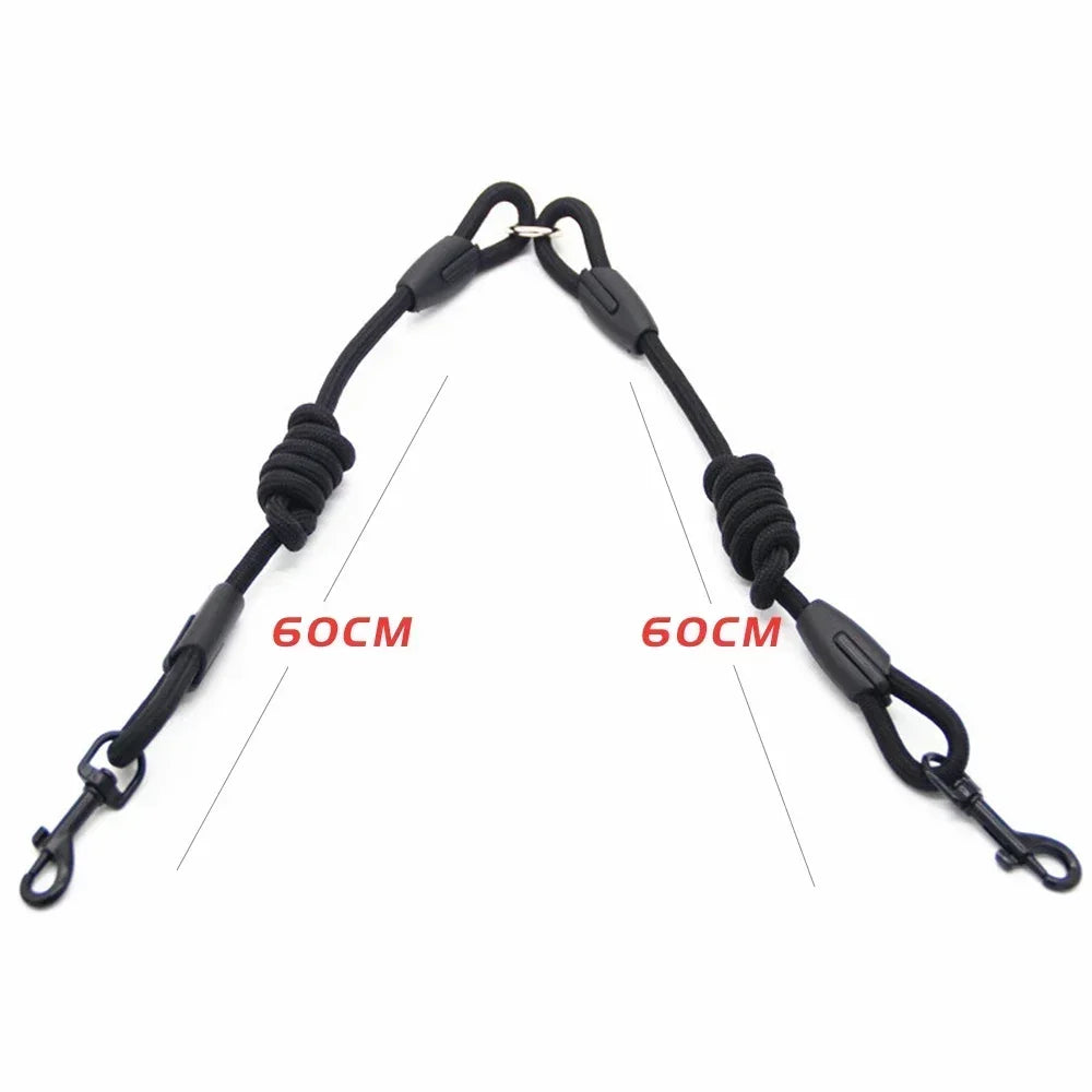 Double Dog Leash Coupler for Small Pets